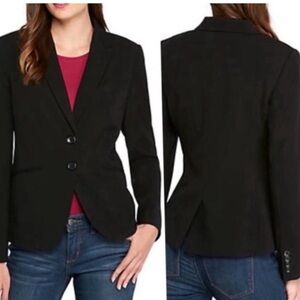 The Limited Black Collection The New Drew 2-Button Blazer NWT. Stretch. Size 8